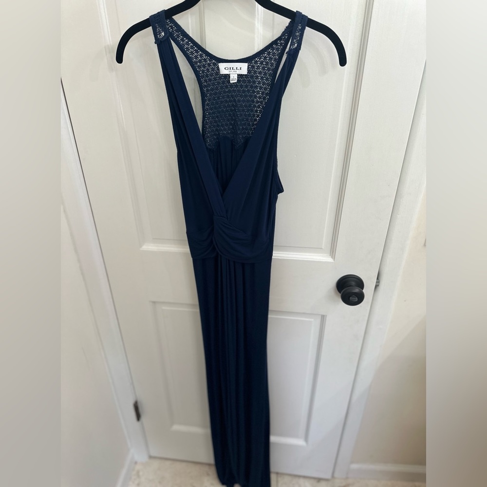 GILLI Maxi Dress-Navy